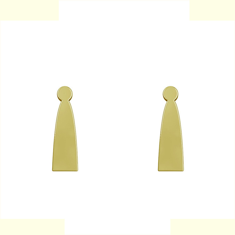 گوشواره طلا 18 عیار زنانه مدوپد مدل هندسی کد GA1-11824 گوشواره طلا 18 عیار زنانه مدوپد مدل هندسی کد GA1-11824