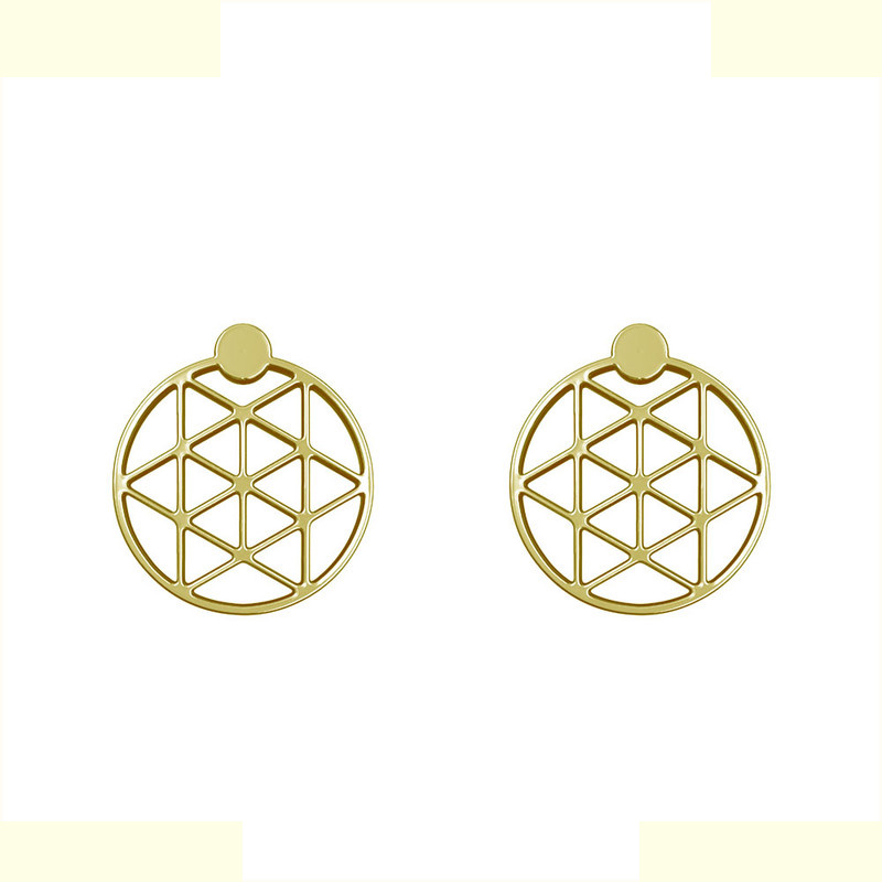 گوشواره طلا 18 عیار زنانه مدوپد مدل ستاره کد GA1-11837 گوشواره طلا 18 عیار زنانه مدوپد مدل ستاره کد GA1-11837