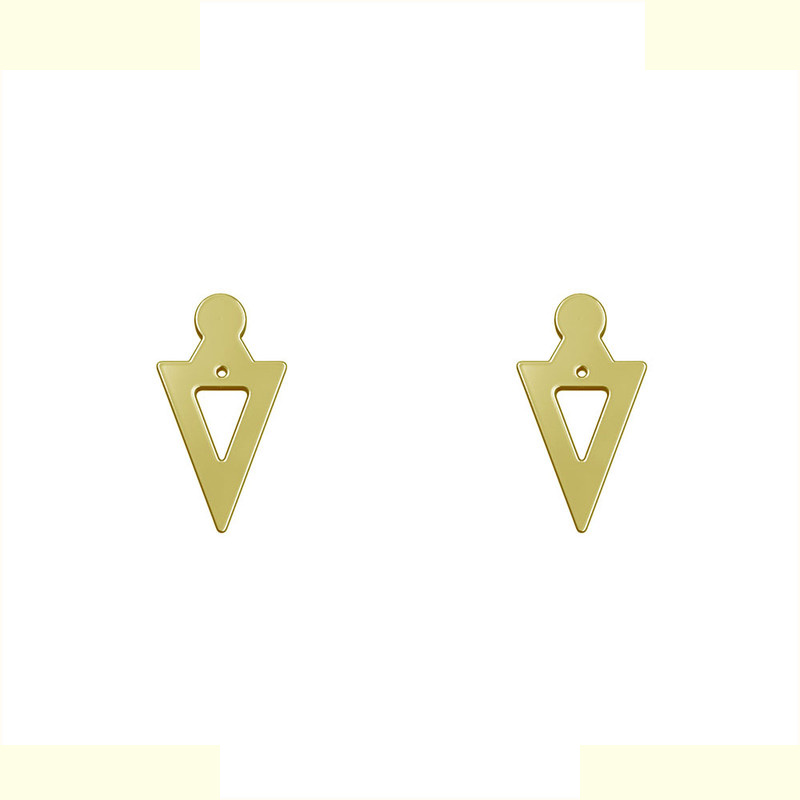 گوشواره طلا 18 عیار زنانه مدوپد مدل مثلث کد GA1-11850 گوشواره طلا 18 عیار زنانه مدوپد مدل مثلث کد GA1-11850