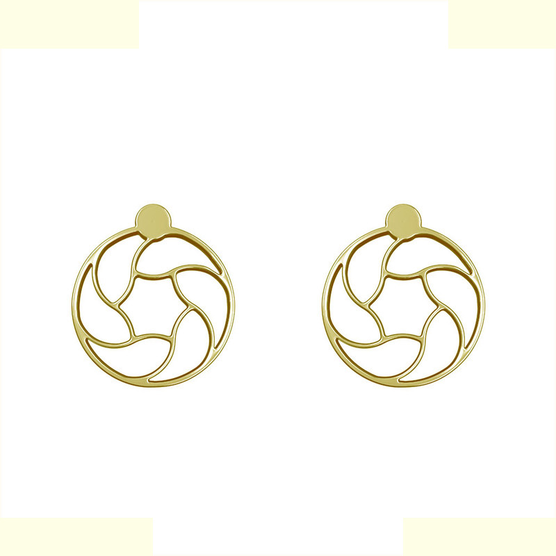 گوشواره طلا 18 عیار زنانه مدوپد مدل دایره کد GA1-11851 گوشواره طلا 18 عیار زنانه مدوپد مدل دایره کد GA1-11851