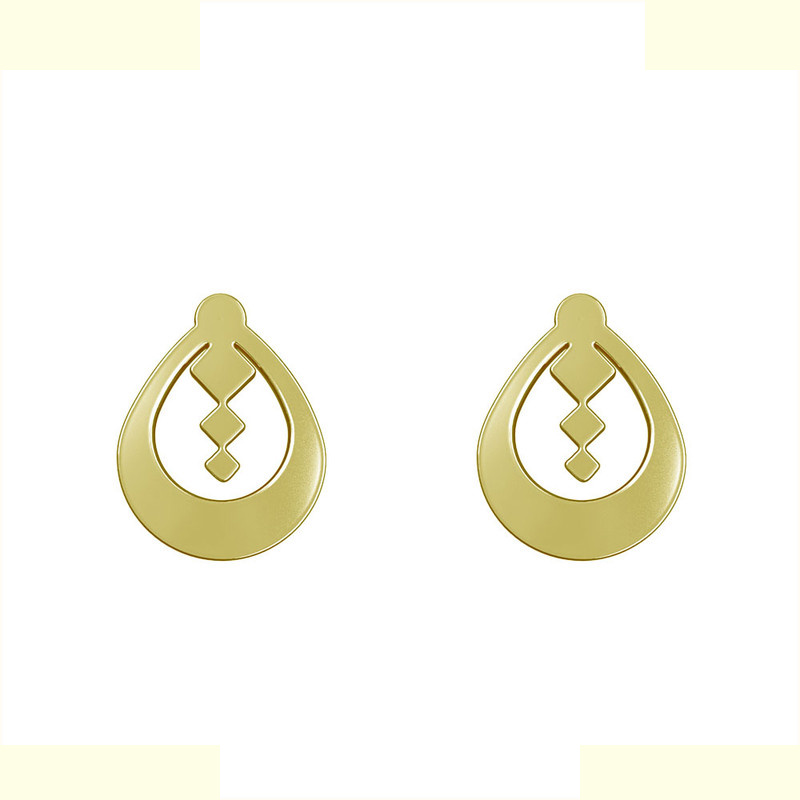 گوشواره طلا 18 عیار زنانه مدوپد مدل اشک کد GA1-11857 گوشواره طلا 18 عیار زنانه مدوپد مدل اشک کد GA1-11857