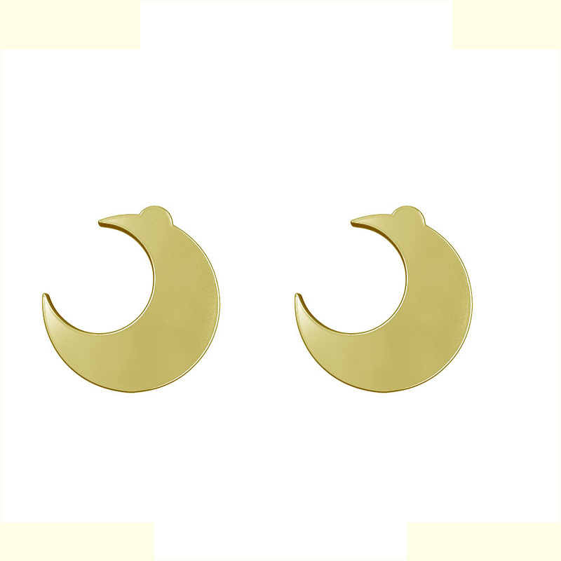 گوشواره طلا 18 عیار زنانه مدوپد مدل ماه کد GA1-11859 گوشواره طلا 18 عیار زنانه مدوپد مدل ماه کد GA1-11859