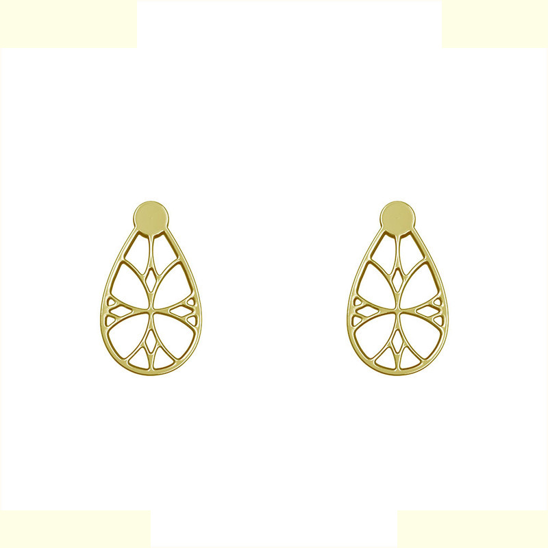 گوشواره طلا 18 عیار زنانه مدوپد مدل اشک کد GA1-11875 گوشواره طلا 18 عیار زنانه مدوپد مدل اشک کد GA1-11875