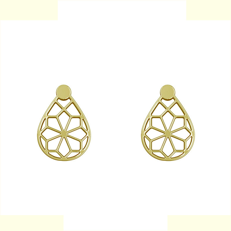 گوشواره طلا 18 عیار زنانه مدوپد مدل ستاره کد GA1-11913 گوشواره طلا 18 عیار زنانه مدوپد مدل ستاره کد GA1-11913