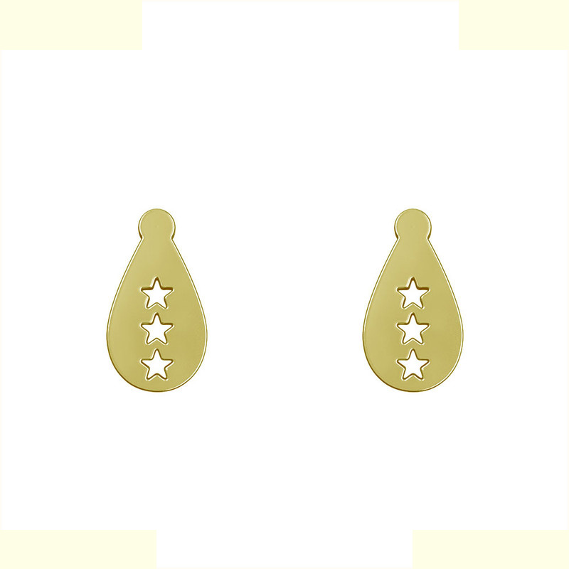 گوشواره طلا 18 عیار زنانه مدوپد مدل ستاره کد GA1-11970 گوشواره طلا 18 عیار زنانه مدوپد مدل ستاره کد GA1-11970