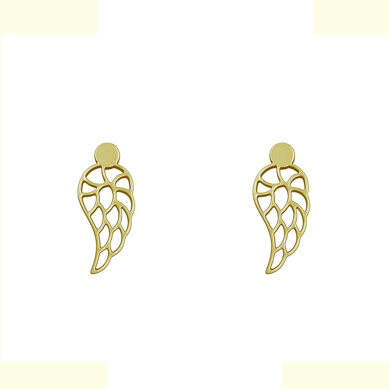 گوشواره طلا 18 عیار زنانه مدوپد مدل بال کد GA1-11977 گوشواره طلا 18 عیار زنانه مدوپد مدل بال کد GA1-11977