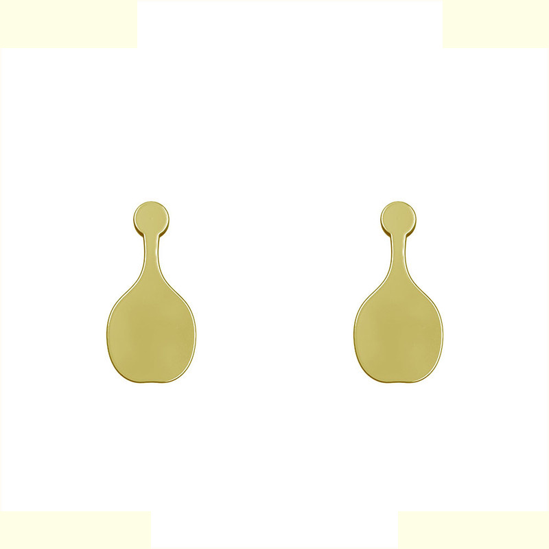 گوشواره طلا 18 عیار زنانه مدوپد مدل کوزه کد GA1-12009 گوشواره طلا 18 عیار زنانه مدوپد مدل کوزه کد GA1-12009