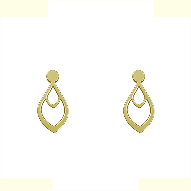 گوشواره طلا 18 عیار زنانه مدوپد مدل اشک کد GA1-12042 گوشواره طلا 18 عیار زنانه مدوپد مدل اشک کد GA1-12042