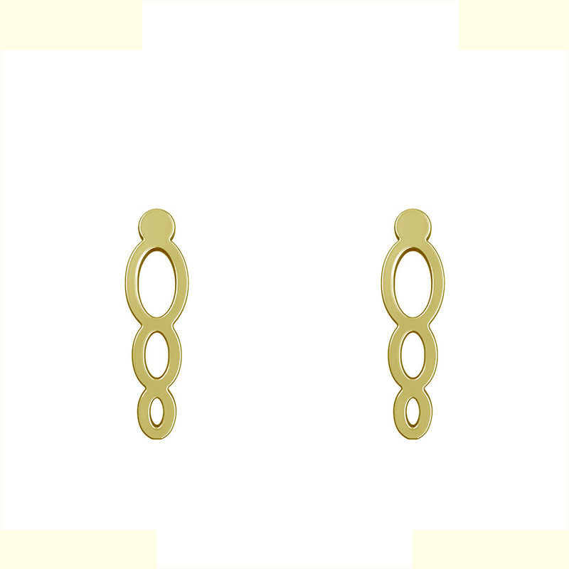 گوشواره طلا 18 عیار زنانه مدوپد مدل حلقه کد GA1-12044 گوشواره طلا 18 عیار زنانه مدوپد مدل حلقه کد GA1-12044