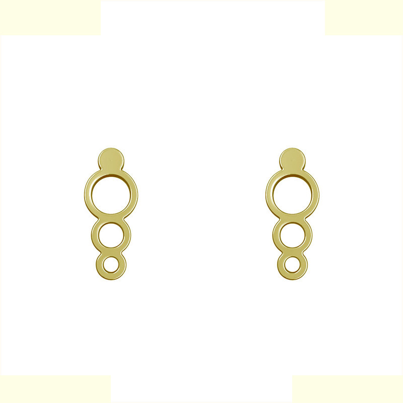 گوشواره طلا 18 عیار زنانه مدوپد مدل حلقه کد GA1-12045 گوشواره طلا 18 عیار زنانه مدوپد مدل حلقه کد GA1-12045