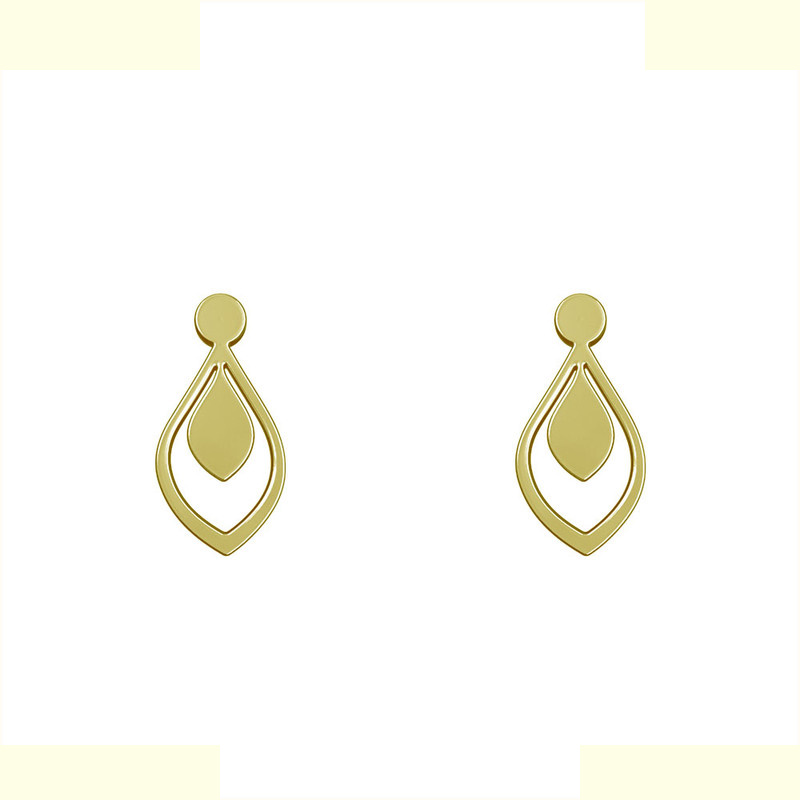 گوشواره طلا 18 عیار زنانه مدوپد مدل اشک کد GA1-12048 گوشواره طلا 18 عیار زنانه مدوپد مدل اشک کد GA1-12048