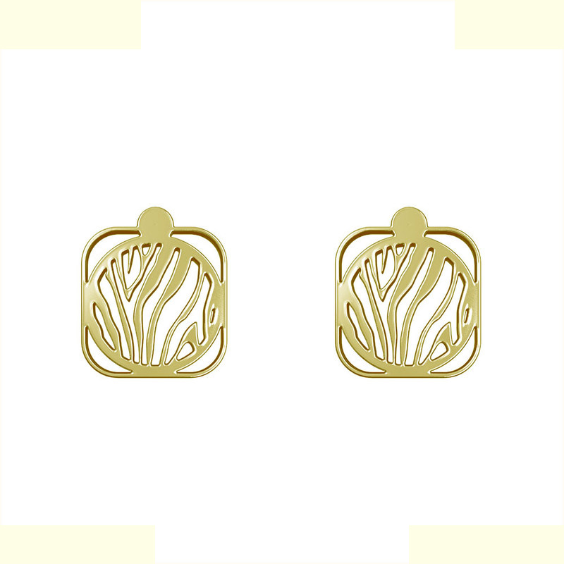 گوشواره طلا 18 عیار زنانه مدوپد مدل دایره کد GA1-12100 گوشواره طلا 18 عیار زنانه مدوپد مدل دایره کد GA1-12100