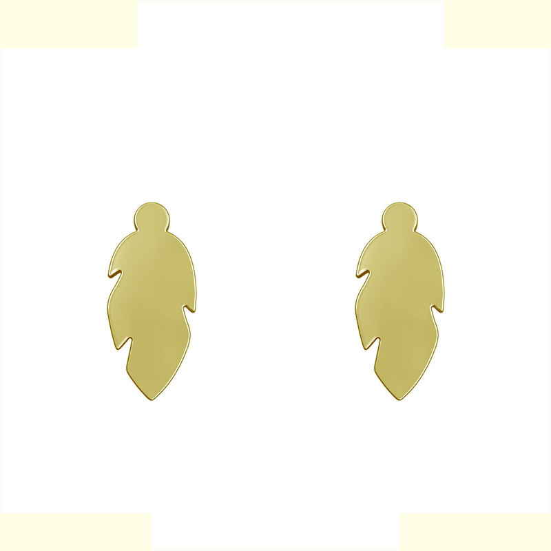 گوشواره طلا 18 عیار زنانه مدوپد مدل برگ کد GA1-12103 گوشواره طلا 18 عیار زنانه مدوپد مدل برگ کد GA1-12103