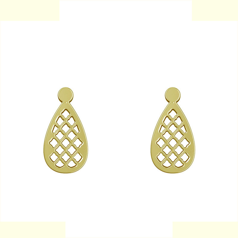 گوشواره طلا 18 عیار زنانه مدوپد مدل اشک کد GA1-12232 گوشواره طلا 18 عیار زنانه مدوپد مدل اشک کد GA1-12232