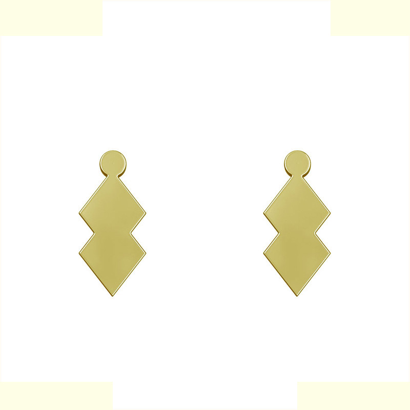 گوشواره طلا 18 عیار زنانه مدوپد مدل هندسی کد GA1-12239 گوشواره طلا 18 عیار زنانه مدوپد مدل هندسی کد GA1-12239