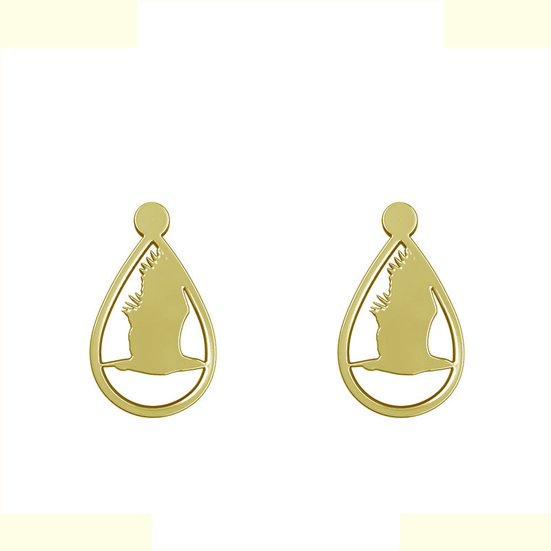 گوشواره طلا 18 عیار زنانه مدوپد مدل پرنده کد GA1-12253 گوشواره طلا 18 عیار زنانه مدوپد مدل پرنده کد GA1-12253