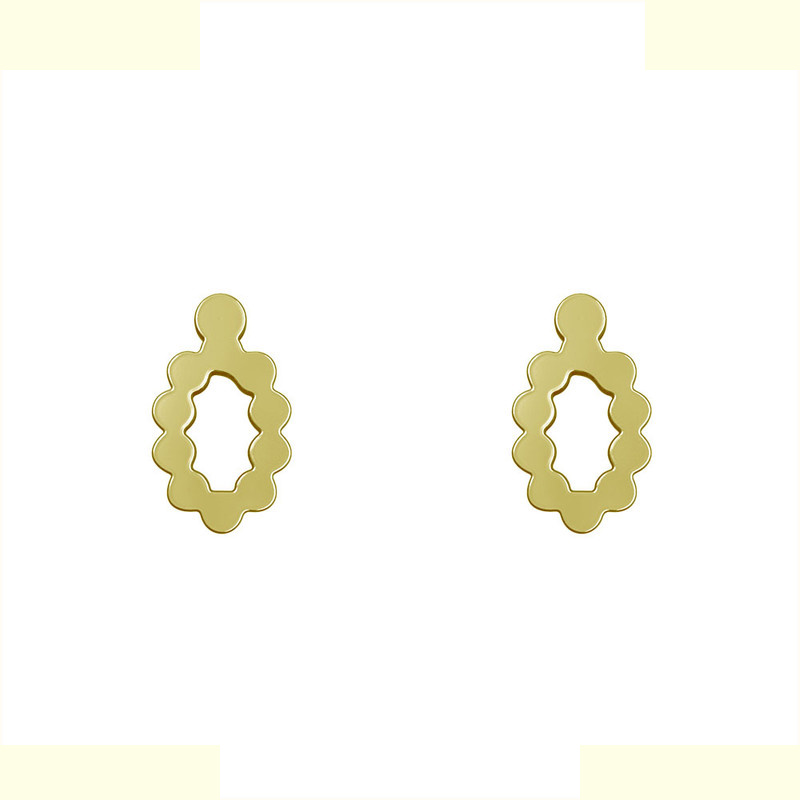 گوشواره طلا 18 عیار زنانه مدوپد مدل حلقه کد GA1-12259 گوشواره طلا 18 عیار زنانه مدوپد مدل حلقه کد GA1-12259