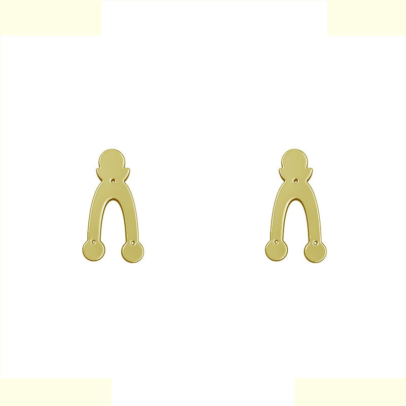 گوشواره طلا 18 عیار زنانه مدوپد مدل هندسی کد GA1-12261 گوشواره طلا 18 عیار زنانه مدوپد مدل هندسی کد GA1-12261