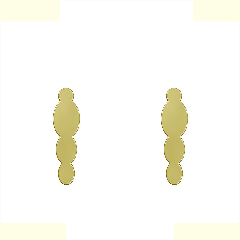 گوشواره طلا 18 عیار زنانه مدوپد مدل هندسی کد GA1-12279 گوشواره طلا 18 عیار زنانه مدوپد مدل هندسی کد GA1-12279