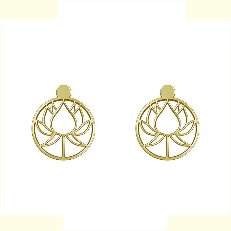 گوشواره طلا 18 عیار زنانه مدوپد مدل گل کد GA1-12287 گوشواره طلا 18 عیار زنانه مدوپد مدل گل کد GA1-12287