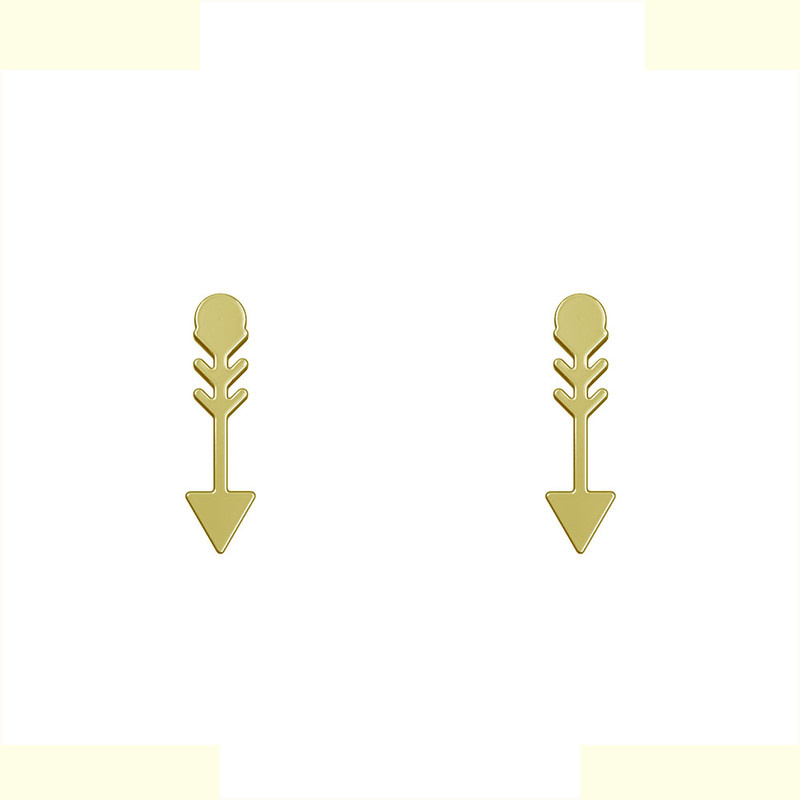 گوشواره طلا 18 عیار زنانه مدوپد مدل تیر کد GA1-12312 گوشواره طلا 18 عیار زنانه مدوپد مدل تیر کد GA1-12312