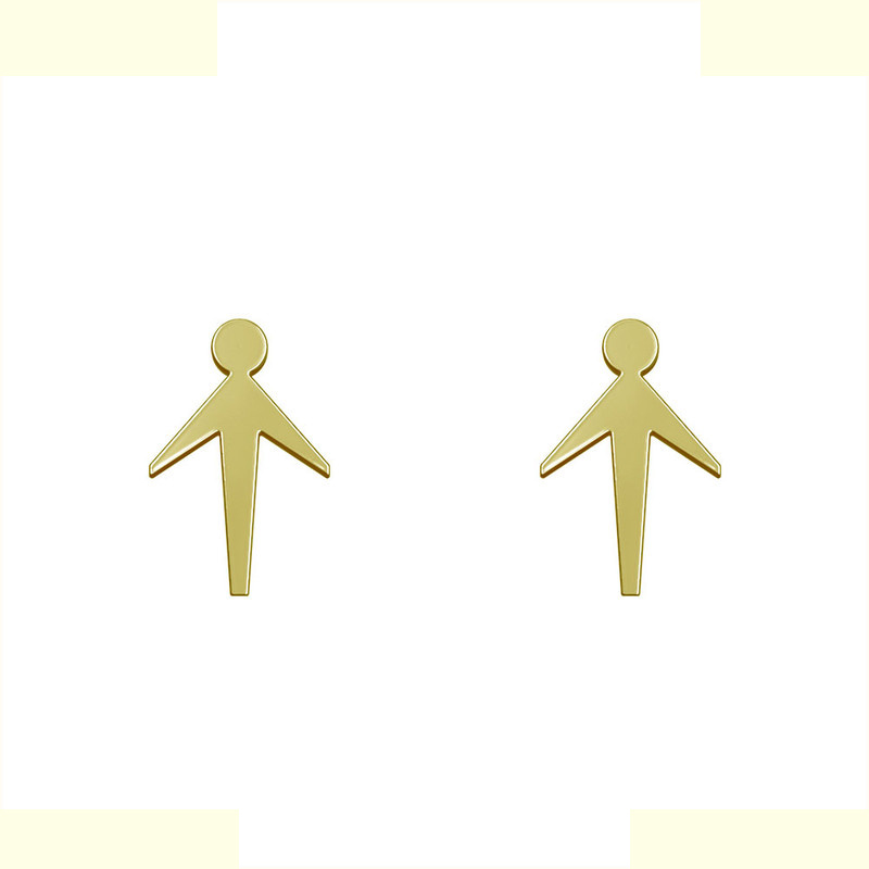 گوشواره طلا 18 عیار زنانه مدوپد مدل فلش کد GA1-12328 گوشواره طلا 18 عیار زنانه مدوپد مدل فلش کد GA1-12328