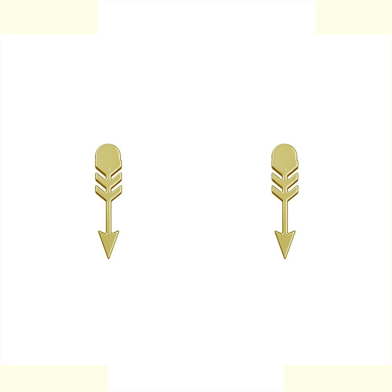 گوشواره طلا 18 عیار زنانه مدوپد مدل تیر کد GA1-12329 گوشواره طلا 18 عیار زنانه مدوپد مدل تیر کد GA1-12329