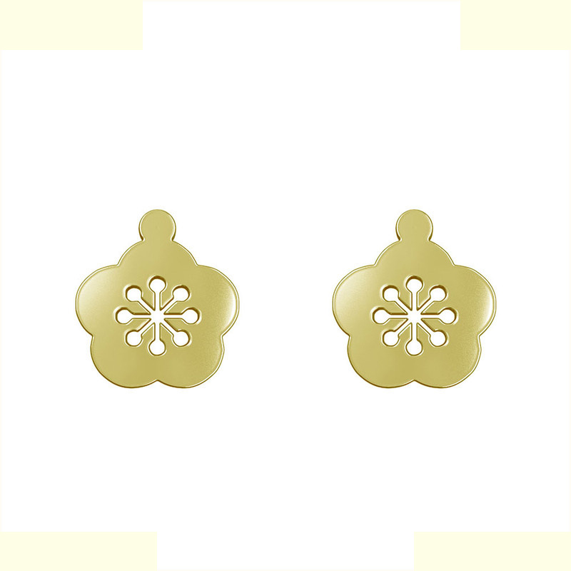 گوشواره طلا 18 عیار زنانه مدوپد مدل گل کد GA1-12341 گوشواره طلا 18 عیار زنانه مدوپد مدل گل کد GA1-12341