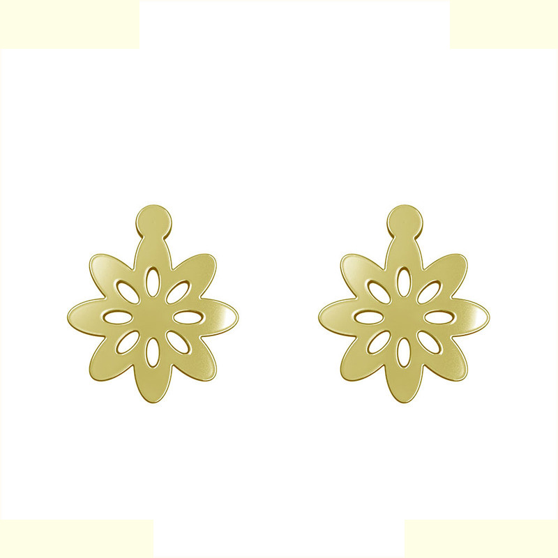 گوشواره طلا 18 عیار زنانه مدوپد مدل گل کد GA1-12363 گوشواره طلا 18 عیار زنانه مدوپد مدل گل کد GA1-12363