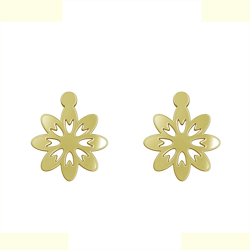 گوشواره طلا 18 عیار زنانه مدوپد مدل گل کد GA1-12367 گوشواره طلا 18 عیار زنانه مدوپد مدل گل کد GA1-12367