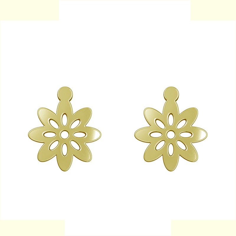 گوشواره طلا 18 عیار زنانه مدوپد مدل گل کد GA1-12387 گوشواره طلا 18 عیار زنانه مدوپد مدل گل کد GA1-12387