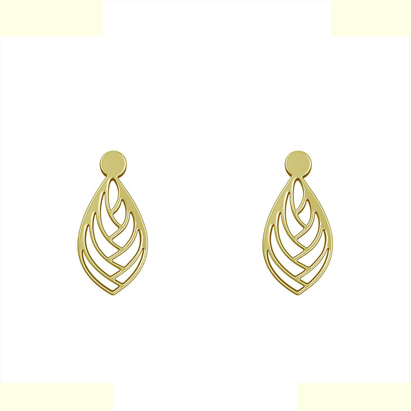 گوشواره طلا 18 عیار زنانه مدوپد مدل اشک کد GA1-12398 گوشواره طلا 18 عیار زنانه مدوپد مدل اشک کد GA1-12398