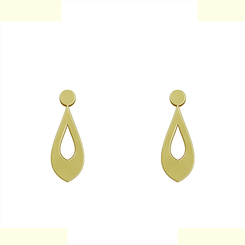 گوشواره طلا 18 عیار زنانه مدوپد مدل اشک کد GA1-12402 گوشواره طلا 18 عیار زنانه مدوپد مدل اشک کد GA1-12402