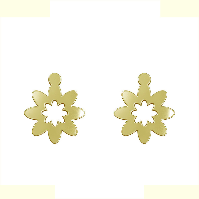 گوشواره طلا 18 عیار زنانه مدوپد مدل گل کد GA1-12431 گوشواره طلا 18 عیار زنانه مدوپد مدل گل کد GA1-12431