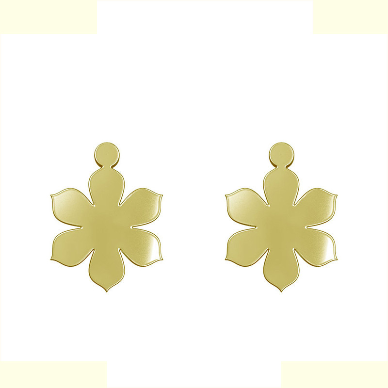 گوشواره طلا 18 عیار زنانه مدوپد مدل گل کد GA1-12438 گوشواره طلا 18 عیار زنانه مدوپد مدل گل کد GA1-12438