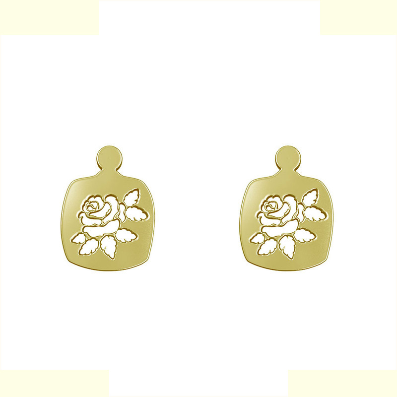 گوشواره طلا 18 عیار زنانه مدوپد مدل گل کد GA1-12464 گوشواره طلا 18 عیار زنانه مدوپد مدل گل کد GA1-12464