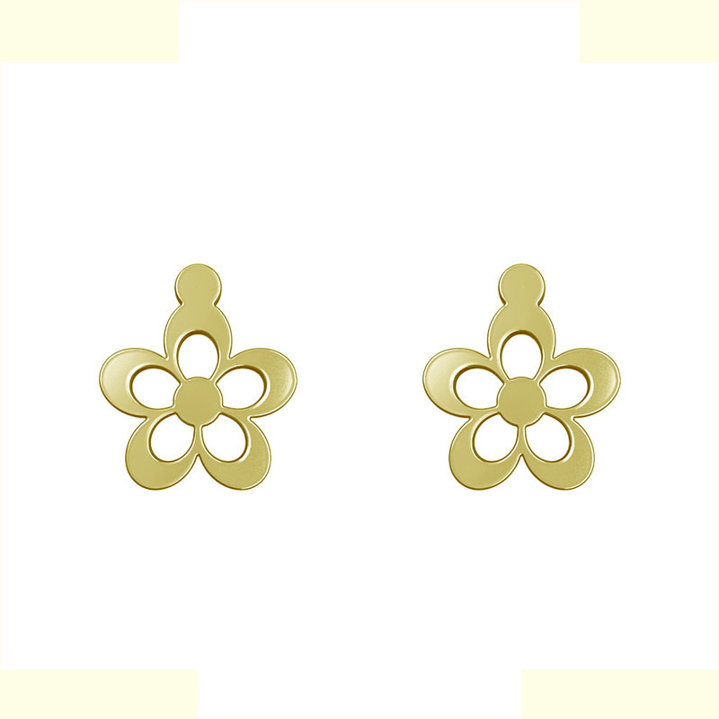 گوشواره طلا 18 عیار زنانه مدوپد مدل گل کد GA1-12480 گوشواره طلا 18 عیار زنانه مدوپد مدل گل کد GA1-12480