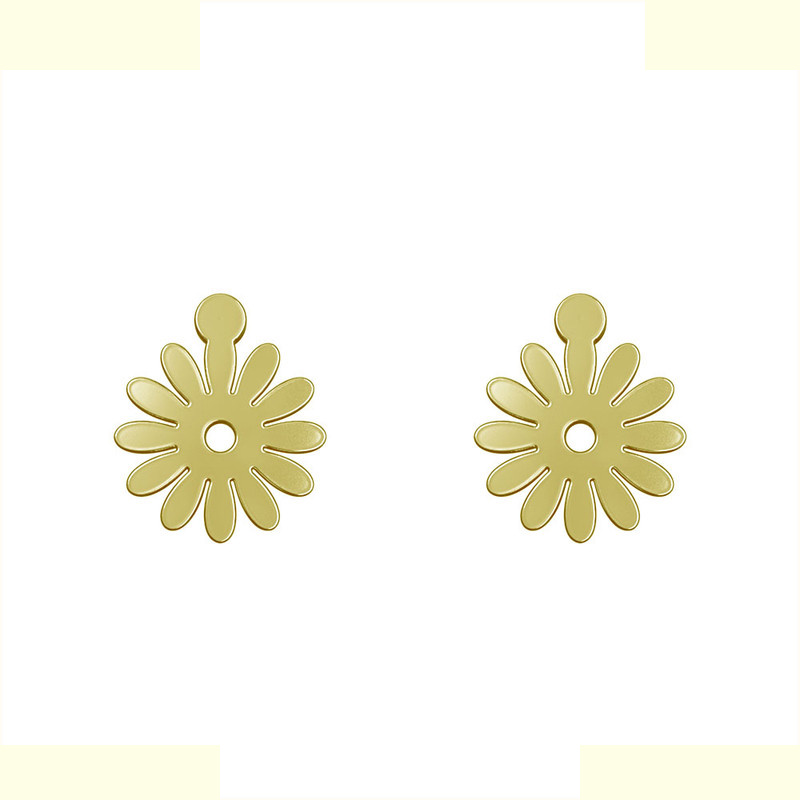 گوشواره طلا 18 عیار زنانه مدوپد مدل گل کد GA1-12529 گوشواره طلا 18 عیار زنانه مدوپد مدل گل کد GA1-12529