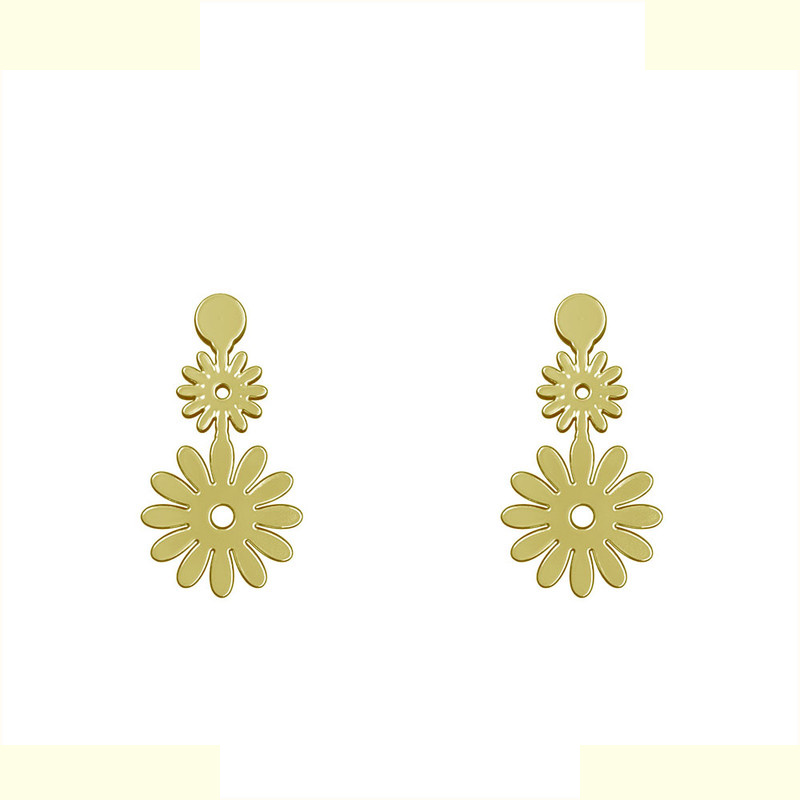 گوشواره طلا 18 عیار زنانه مدوپد مدل گل کد GA1-12549 گوشواره طلا 18 عیار زنانه مدوپد مدل گل کد GA1-12549