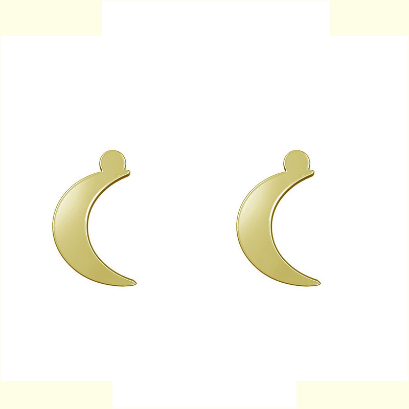 گوشواره طلا 18 عیار زنانه مدوپد مدل ماه کد GA1-12616 گوشواره طلا 18 عیار زنانه مدوپد مدل ماه کد GA1-12616