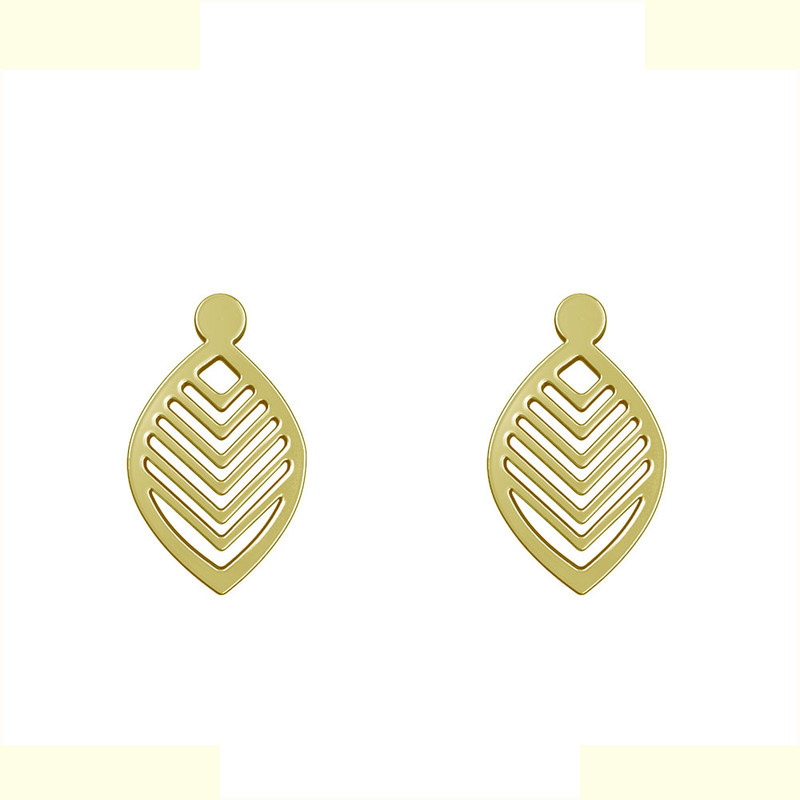 گوشواره طلا 18 عیار زنانه مدوپد مدل اشک کد GA1-12674 گوشواره طلا 18 عیار زنانه مدوپد مدل اشک کد GA1-12674