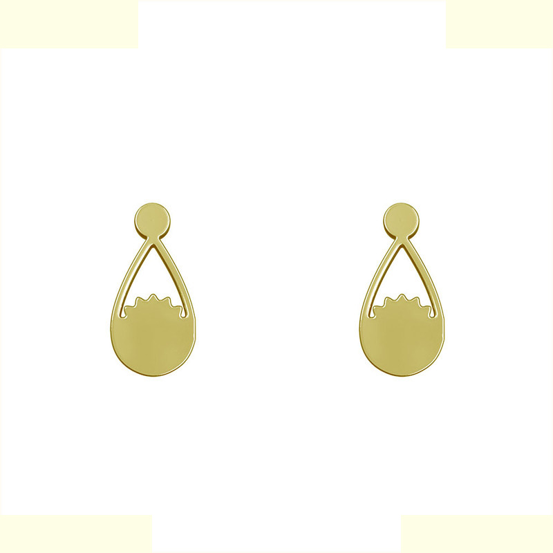 گوشواره طلا 18 عیار زنانه مدوپد مدل گل کد GA1-12684 گوشواره طلا 18 عیار زنانه مدوپد مدل گل کد GA1-12684