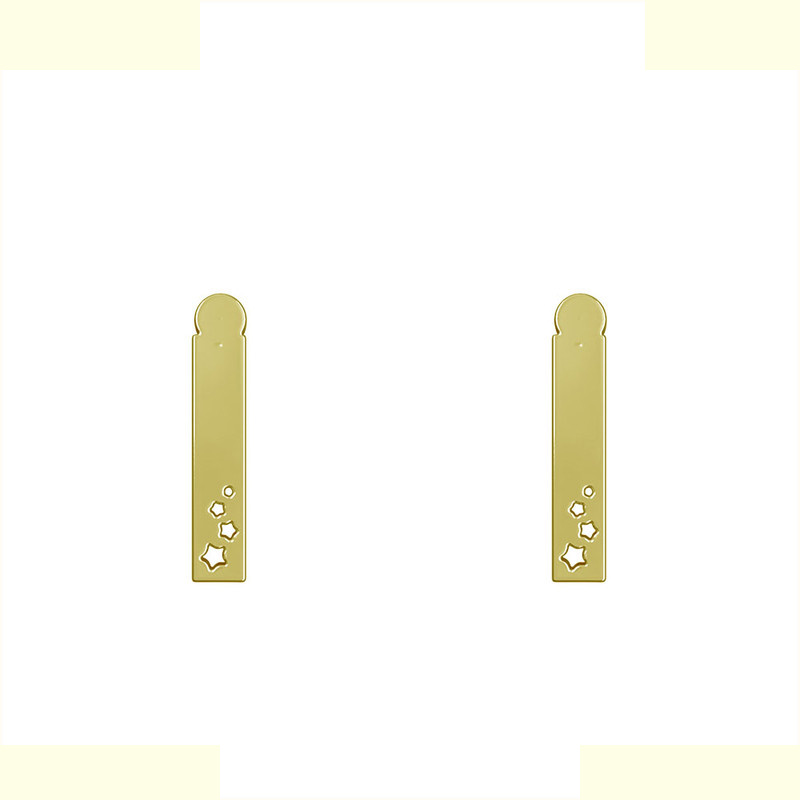 گوشواره طلا 18 عیار زنانه مدوپد مدل مستطیل کد GA1-12726 گوشواره طلا 18 عیار زنانه مدوپد مدل مستطیل کد GA1-12726