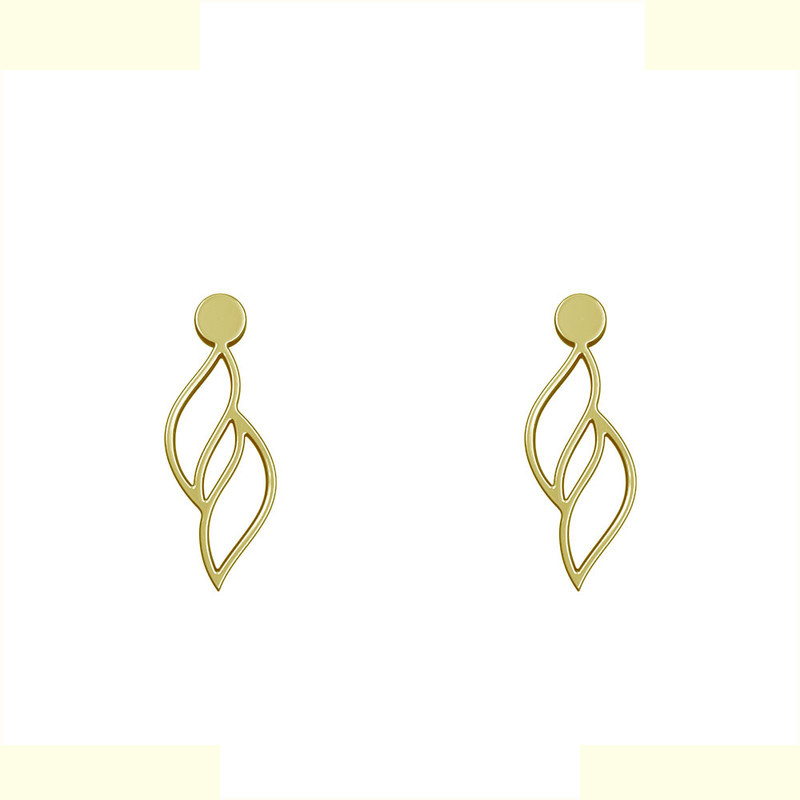 گوشواره طلا 18 عیار زنانه مدوپد مدل هندسی کد GA1-12775 گوشواره طلا 18 عیار زنانه مدوپد مدل هندسی کد GA1-12775