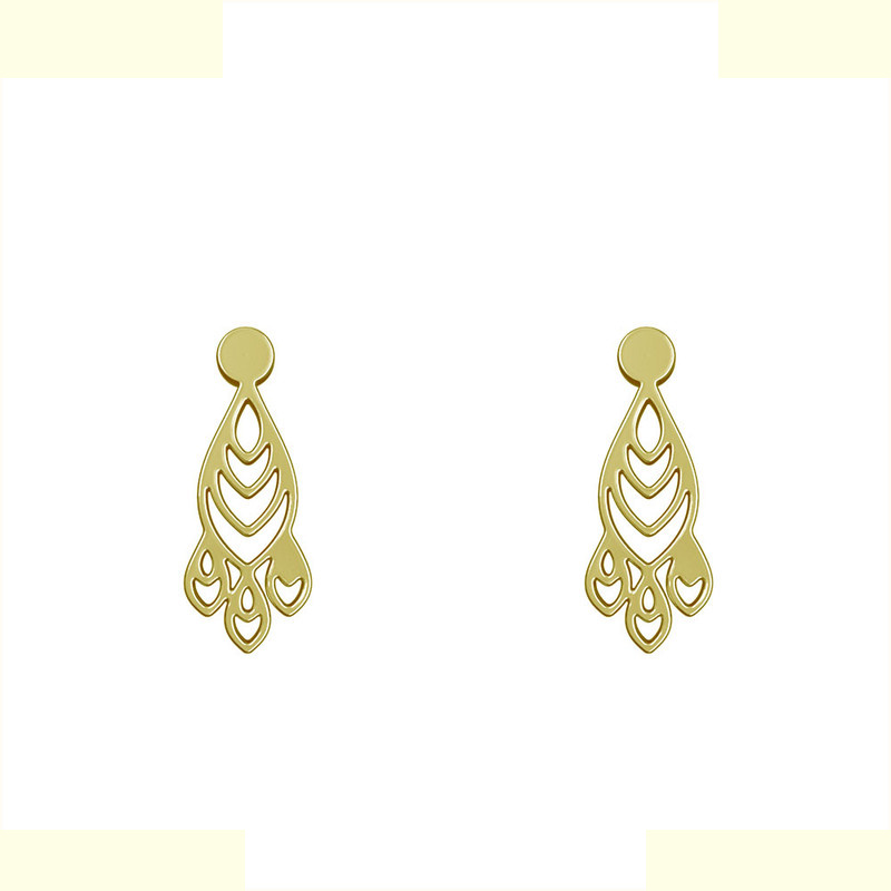 گوشواره طلا 18 عیار زنانه مدوپد مدل اشک کد GA1-12799 گوشواره طلا 18 عیار زنانه مدوپد مدل اشک کد GA1-12799