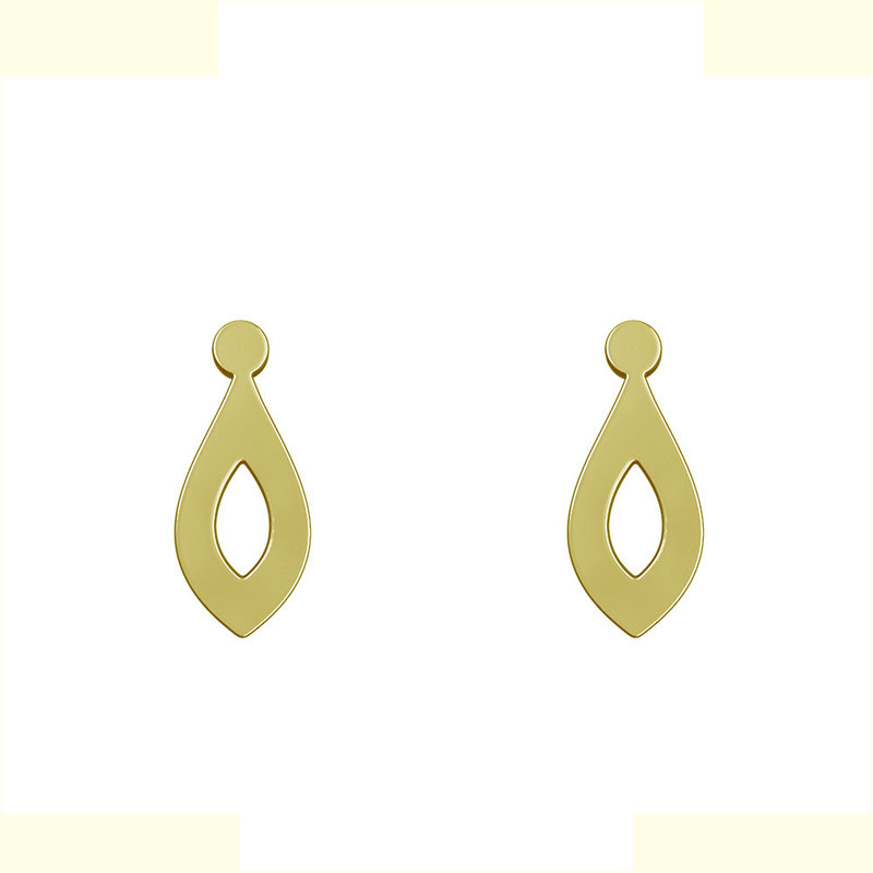 گوشواره طلا 18 عیار زنانه مدوپد مدل اشک کد GA1-12837 گوشواره طلا 18 عیار زنانه مدوپد مدل اشک کد GA1-12837