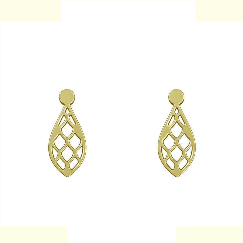 گوشواره طلا 18 عیار زنانه مدوپد مدل اشک کد GA1-12840 گوشواره طلا 18 عیار زنانه مدوپد مدل اشک کد GA1-12840