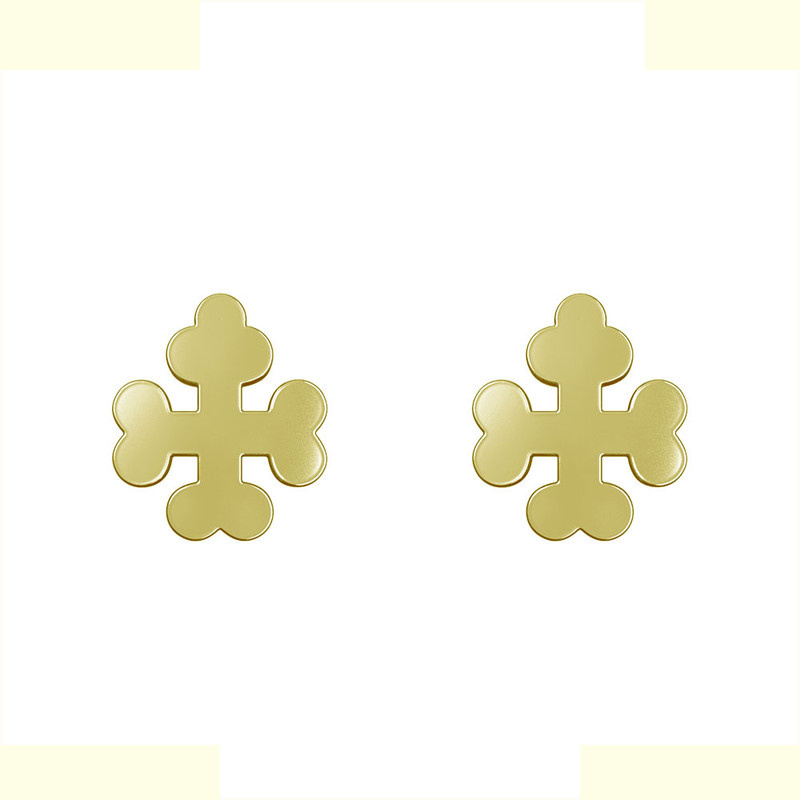 گوشواره طلا 18 عیار زنانه مدوپد مدل استخوان کد GA1-12951 گوشواره طلا 18 عیار زنانه مدوپد مدل استخوان کد GA1-12951