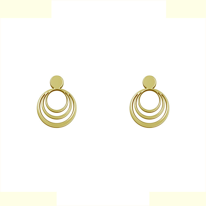 گوشواره طلا 18 عیار زنانه مدوپد مدل داره کد GA1-12961 گوشواره طلا 18 عیار زنانه مدوپد مدل داره کد GA1-12961