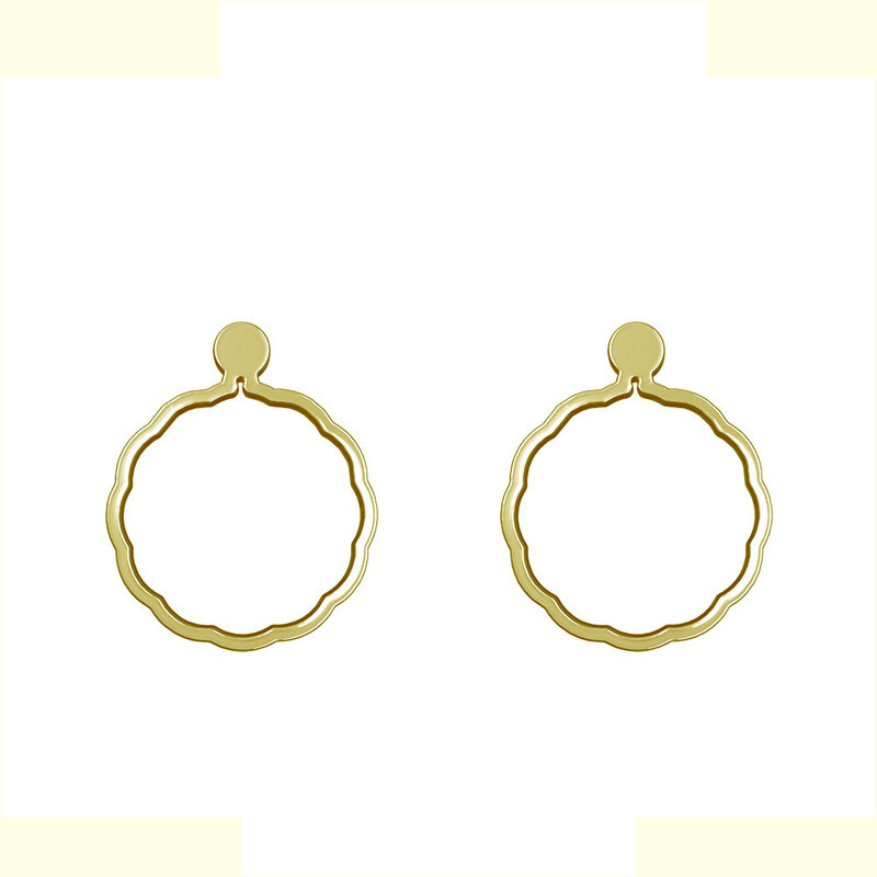 گوشواره طلا 18 عیار زنانه مدوپد مدل دایره کد GA1-12971 گوشواره طلا 18 عیار زنانه مدوپد مدل دایره کد GA1-12971